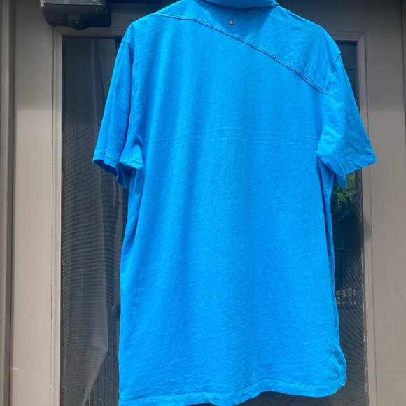 Volcom Wowzer polo shirt short sleeve cotton blue XL - Picture 5 of 16